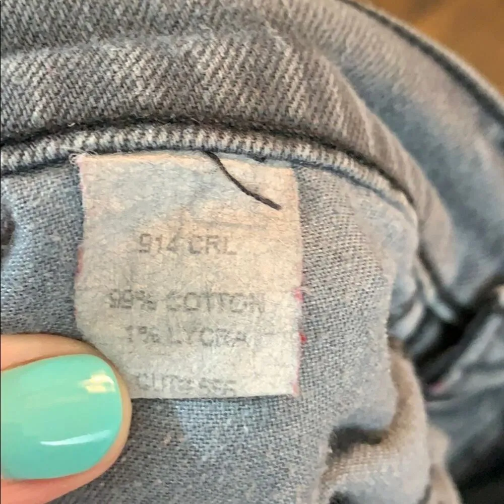 J Brand Gray Straight Leg Jeans - Image 3