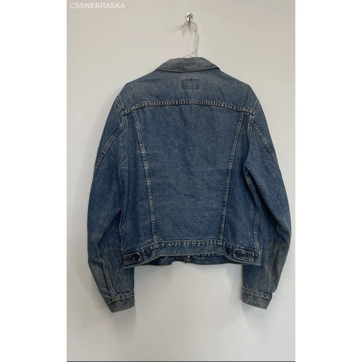 Levi's Blue Vintage 71506-0216 Denim Trucker‎ Jacket. - Size 40L - Image 8