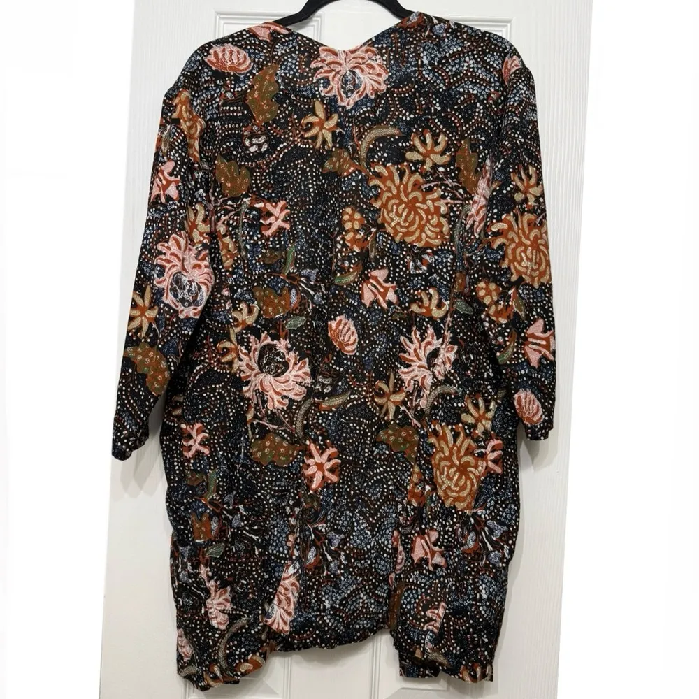 Madewell Print Robe Jacket in Seafloral - Image 8