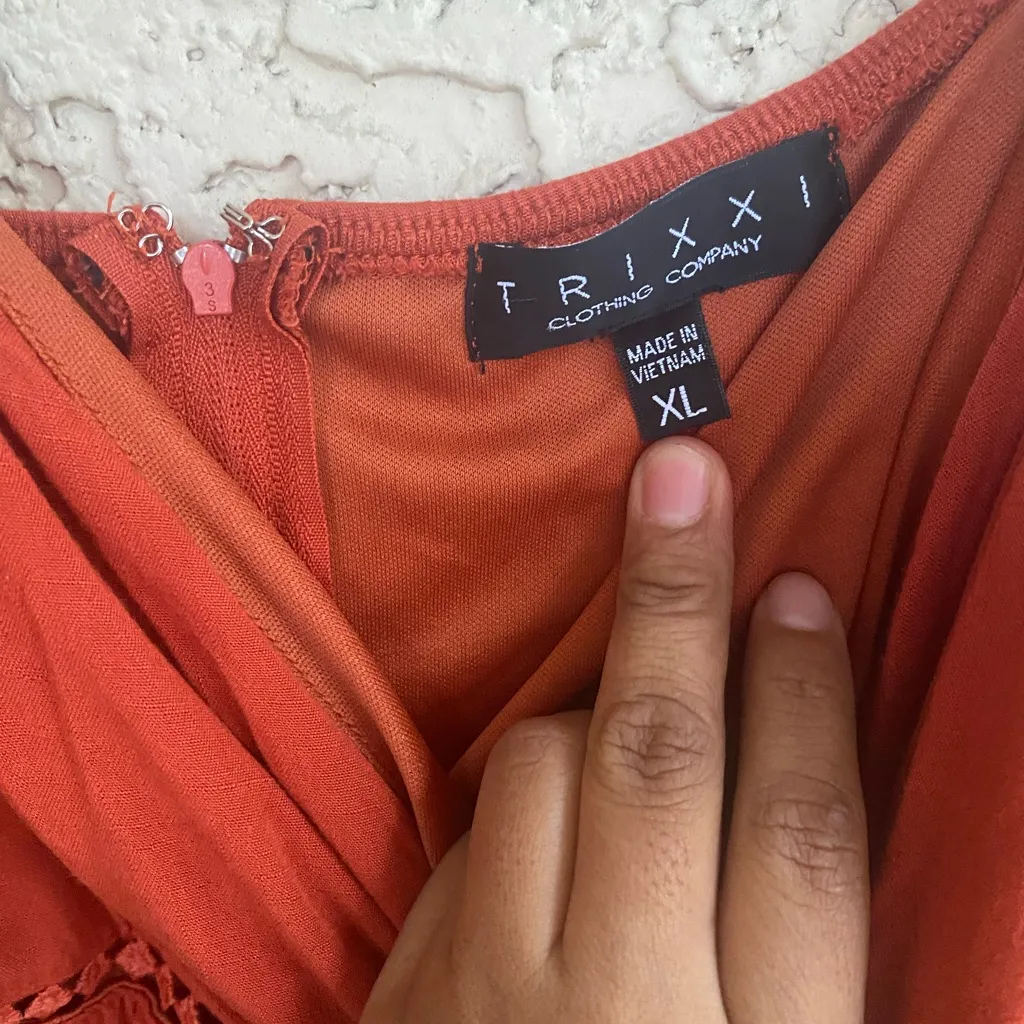 Trixxi Terracotta Camisole Top - Image 4