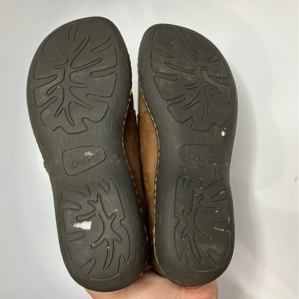 B.O.C. Leather slip on shoes‎ size 8 Brown - Image 6