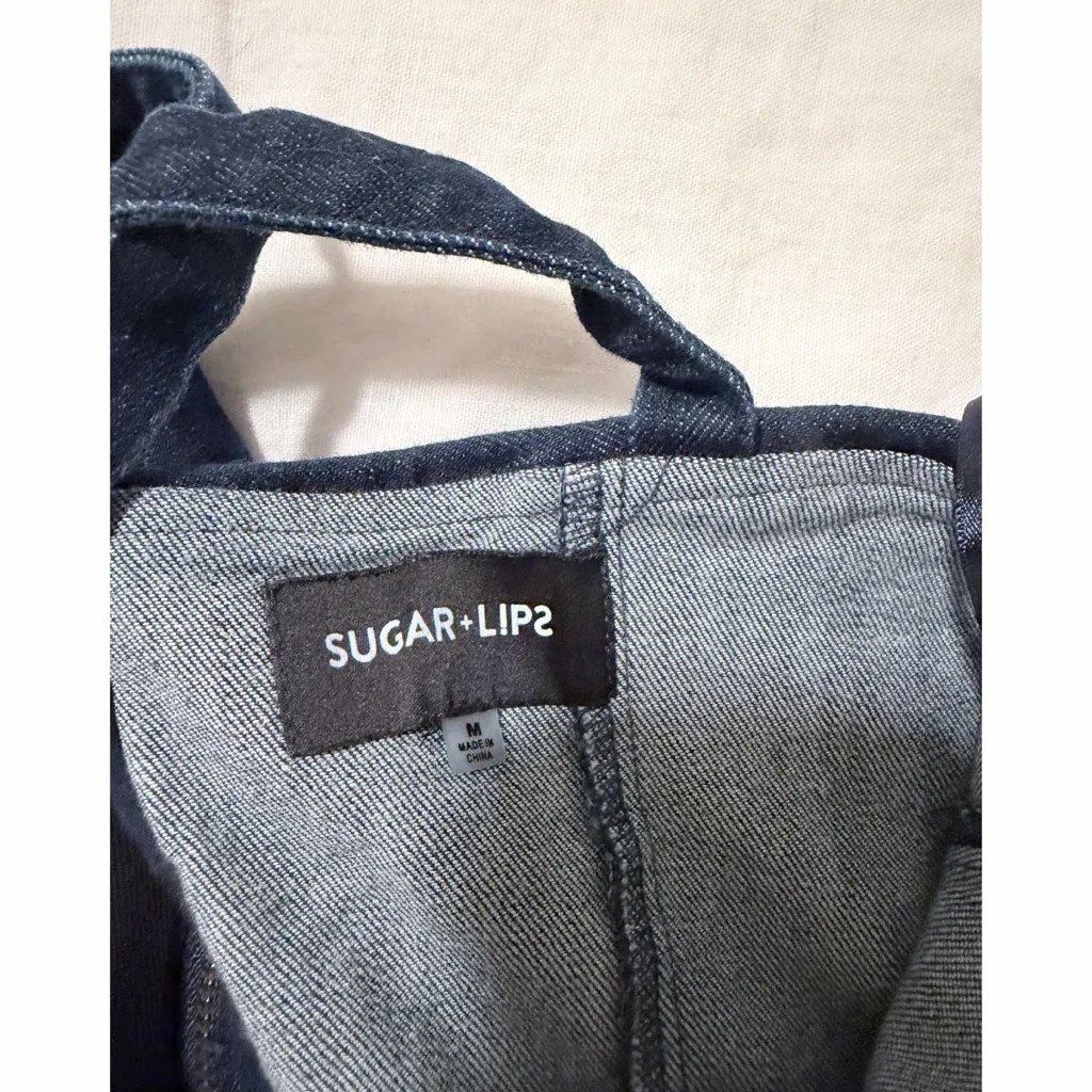 Sugar Lips Sugar + Lips Dance With Me Denim Romper - Image 8