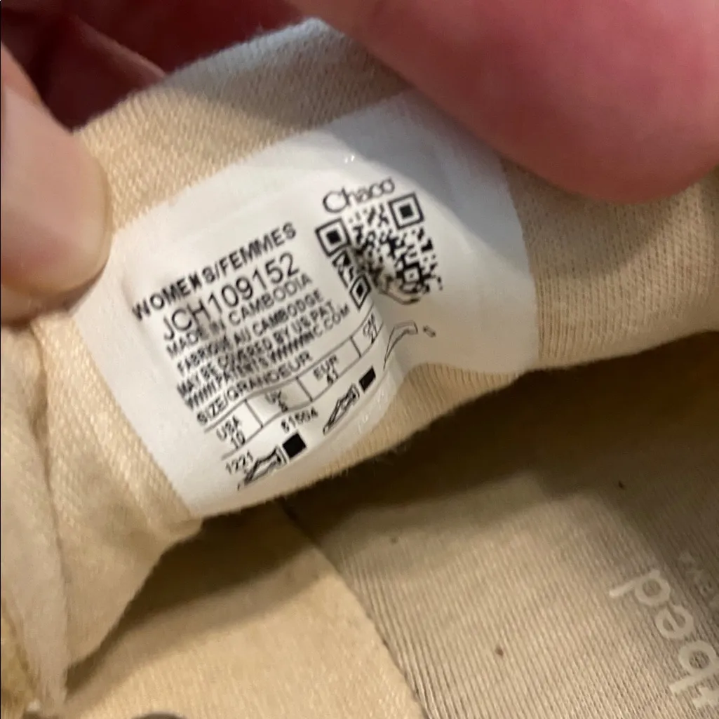 Chaco Summer Melon Canvas Shoes size 10D brand new with tag see all photos - Image 9