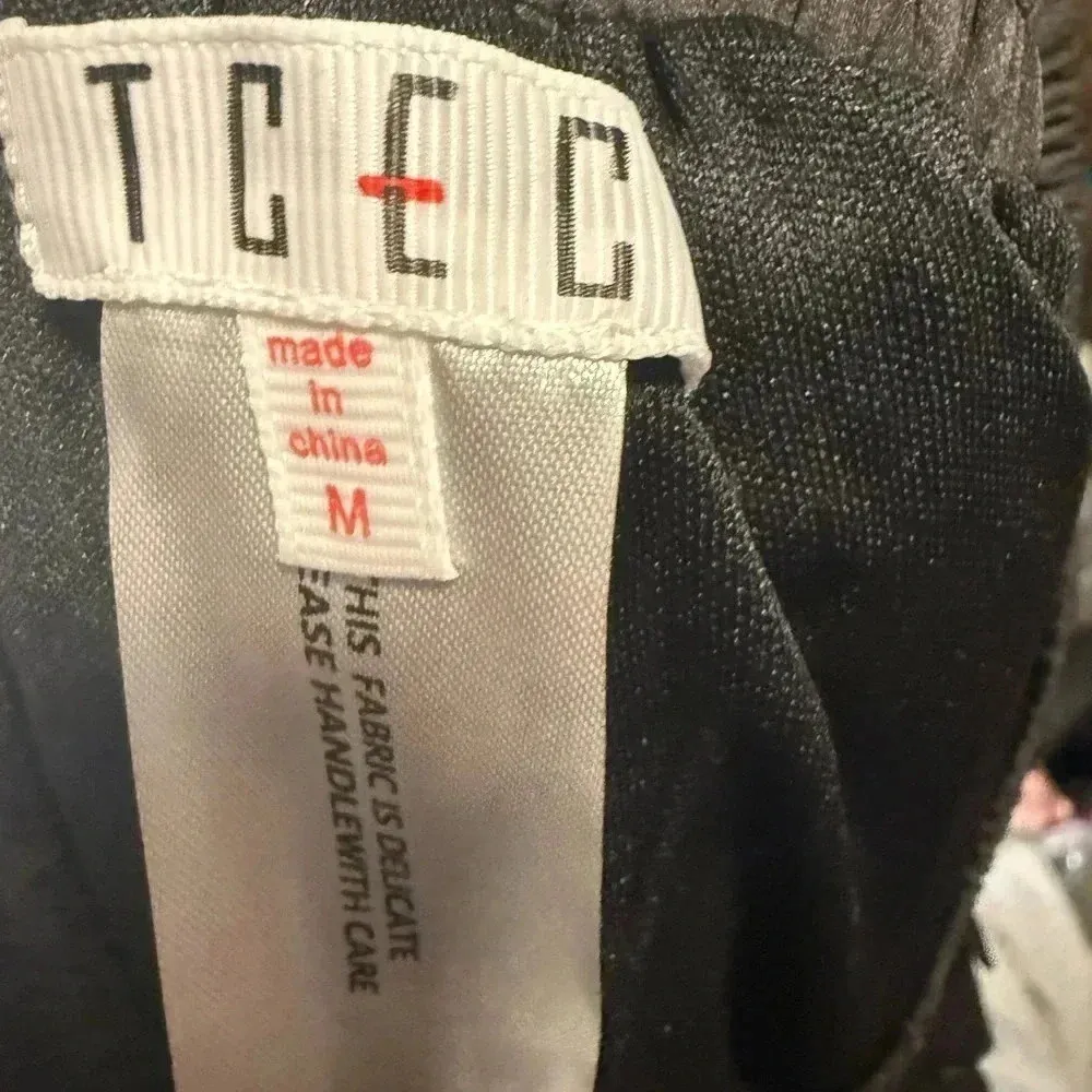 TCEC Black Satin Ruffle Skirt - Image 7