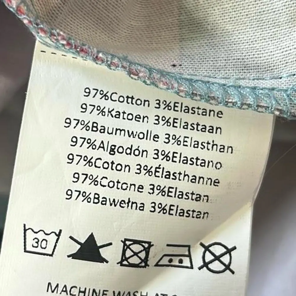 Collectif Rainbow Swing Dress Blue - Image 8