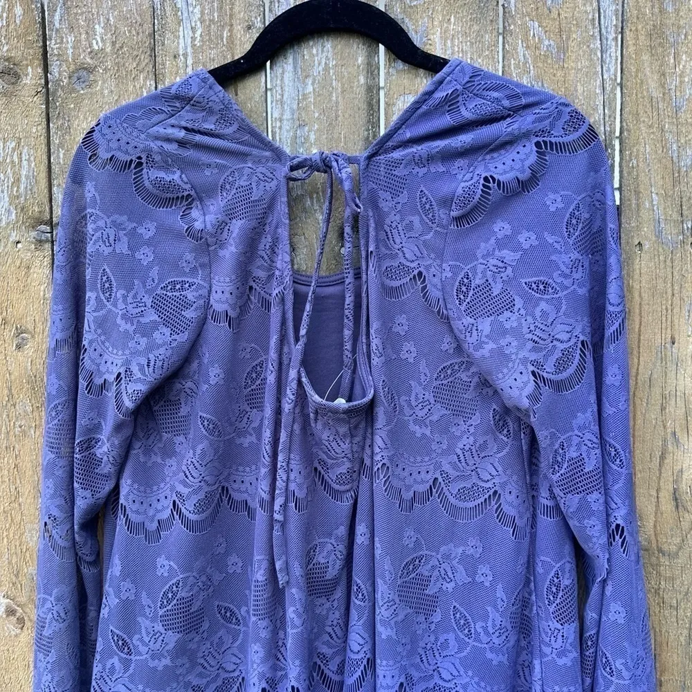 Altar’d State Lace Boho Flowy Mini Dress Sz M - Image 12