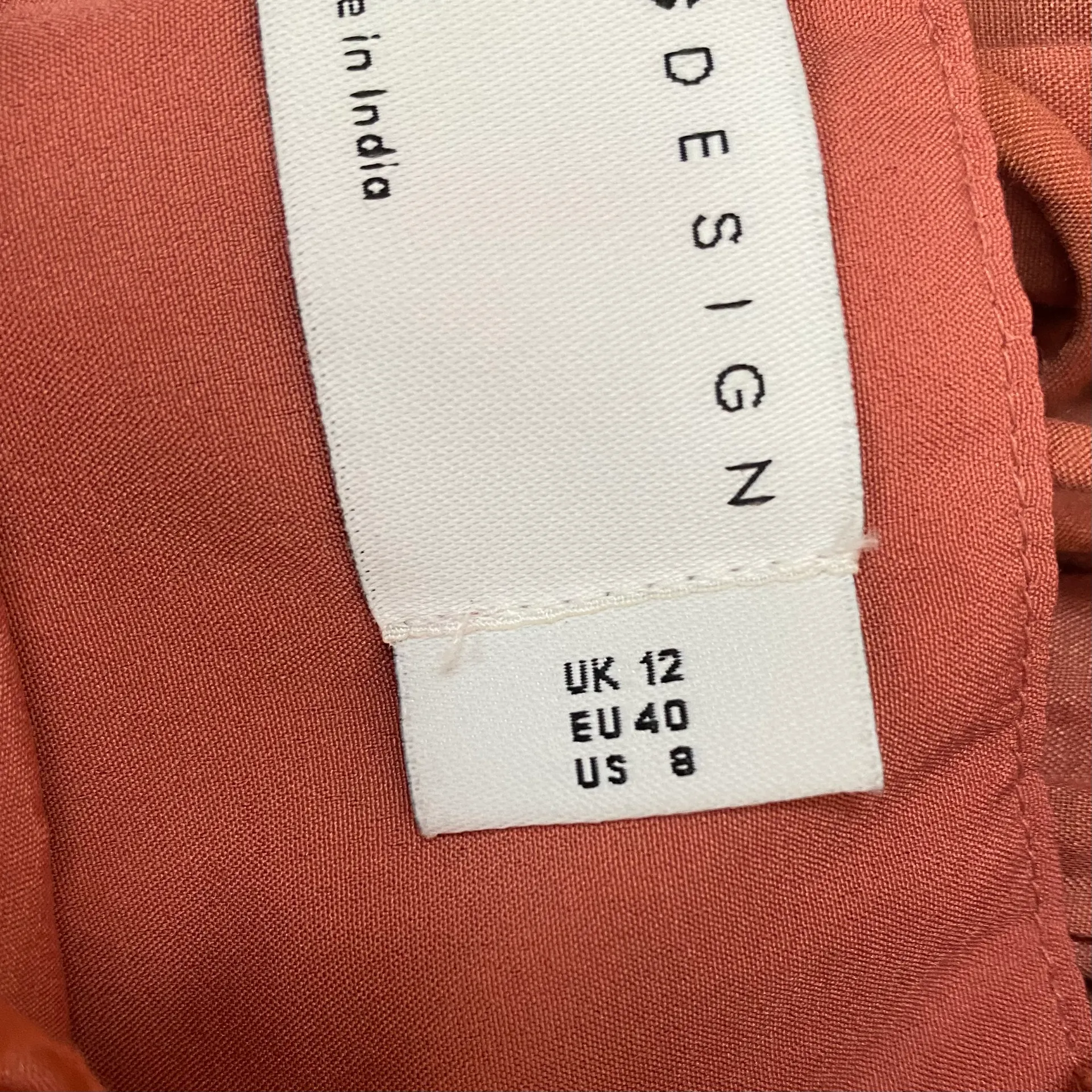 DESIGN plisse mini dress with puff sleeve in rose size 8 - Image 7