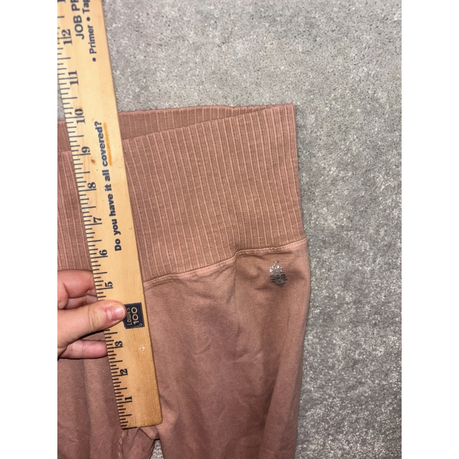 free people movement good karma leggings m/l Pink/brown - Image 7