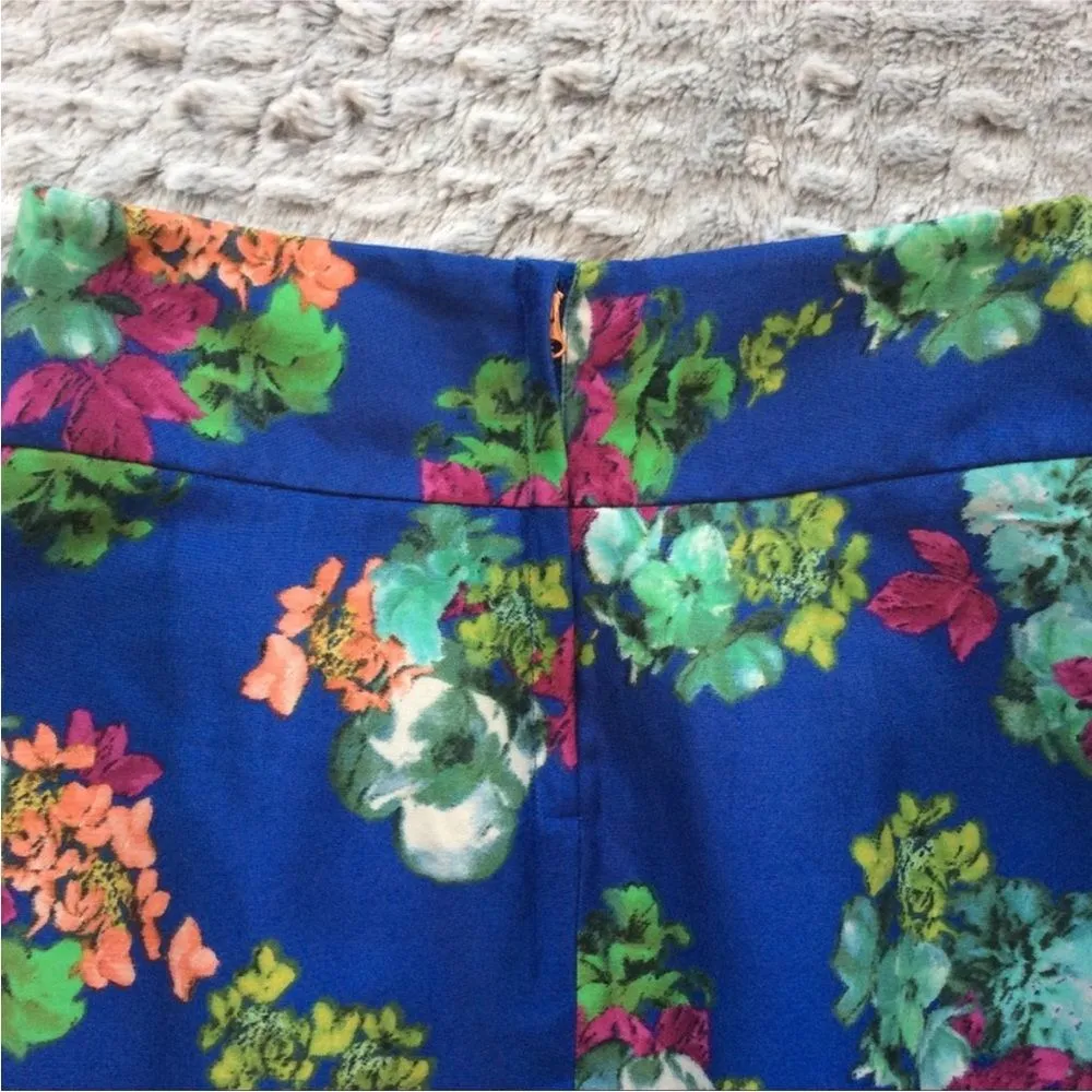 Maeve Anthropologie  Size 6 Garden Days Floral Pleated Skirt - Image 11