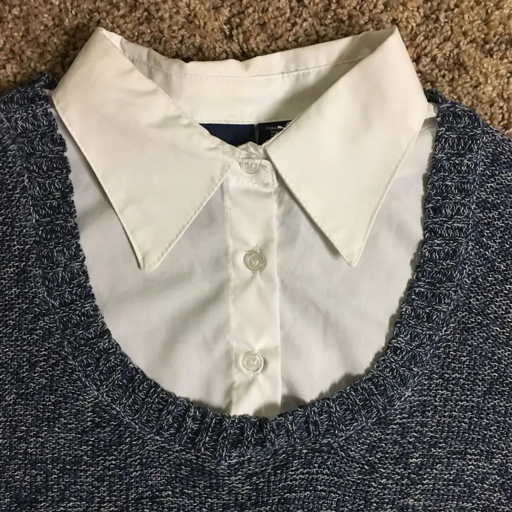 NWT Basic Editions Two-Fer Sweater - Small - Image 4