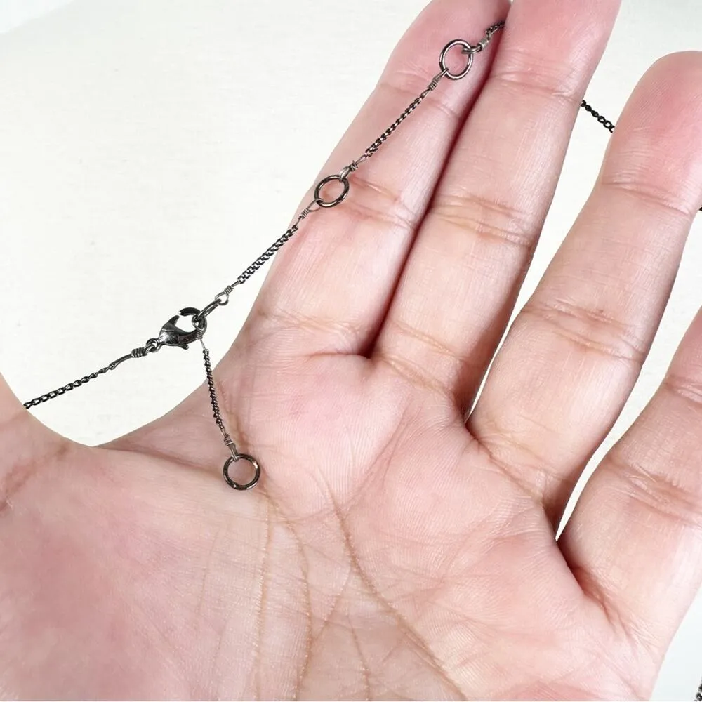 Alexis Bittar Circular Animal Print Lucite Pendant Necklace - Image 5