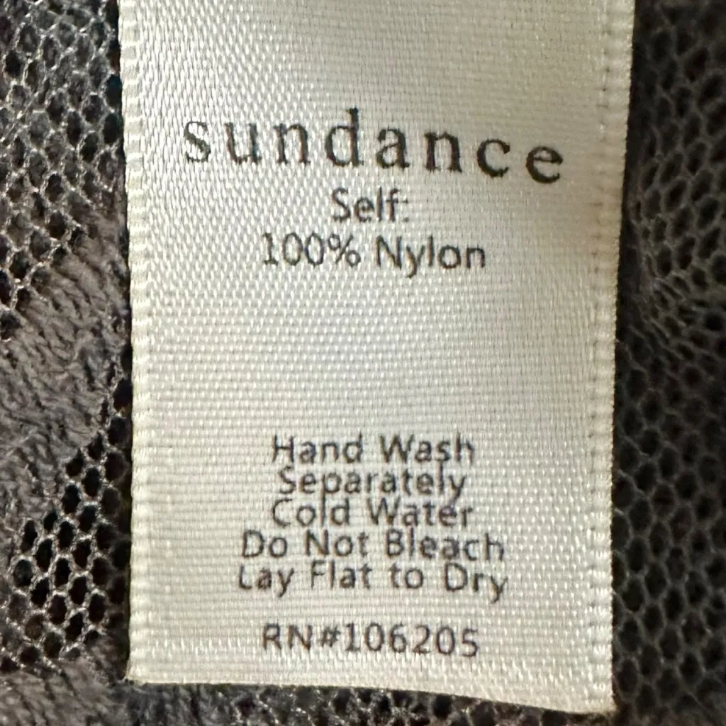 Sundance Mavis Lace Kimono in Carbon Gray Medium Bohemian Stevie Nicks Witchy - Image 8