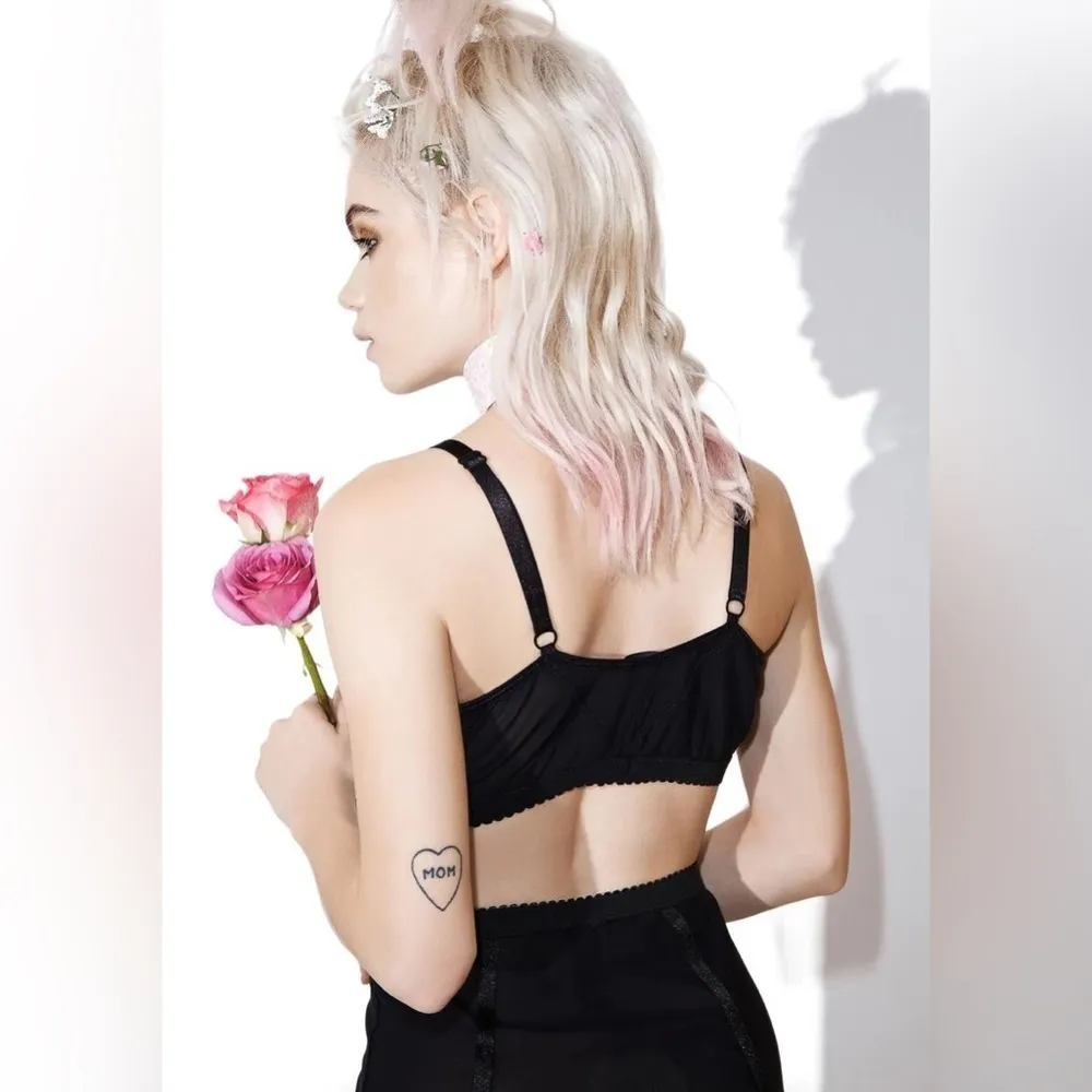 NWT! Daydream Nation Onyx Betty Bralette Black - Image 3