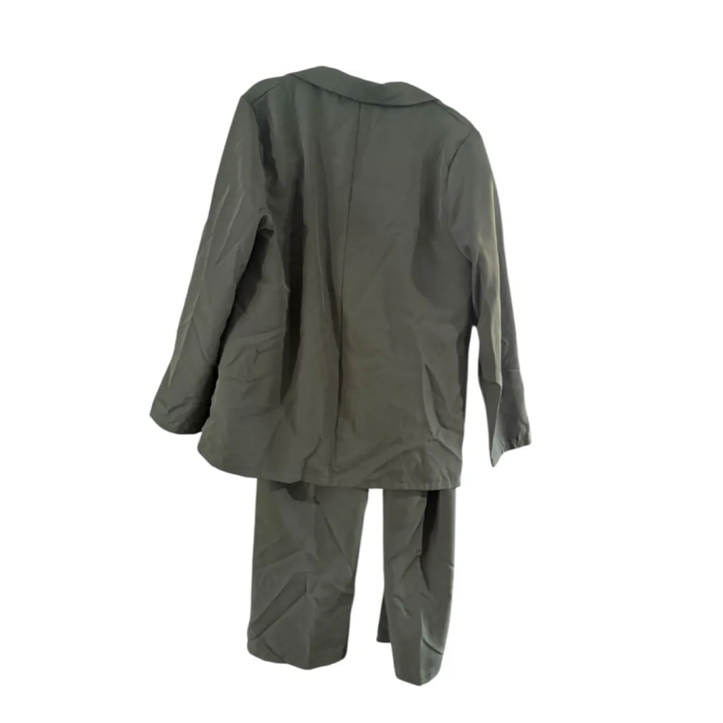Women's SHEIN Olive Green Pantsuit XL - Image 5