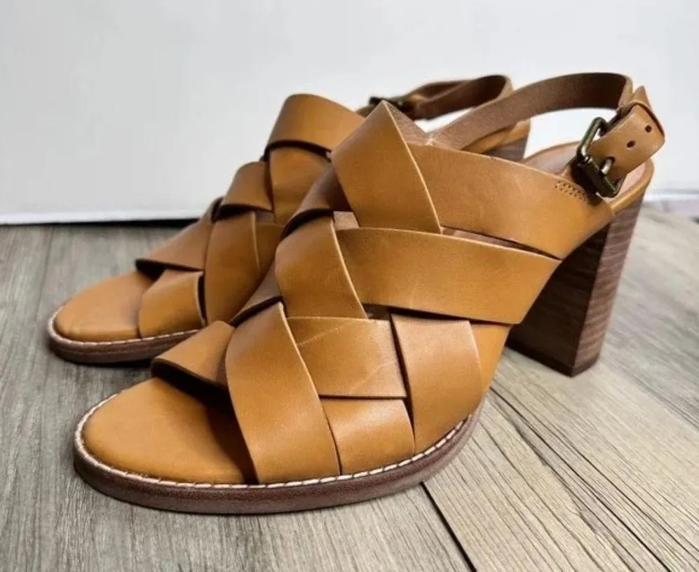 Cindy Leather Sandals - Image 5