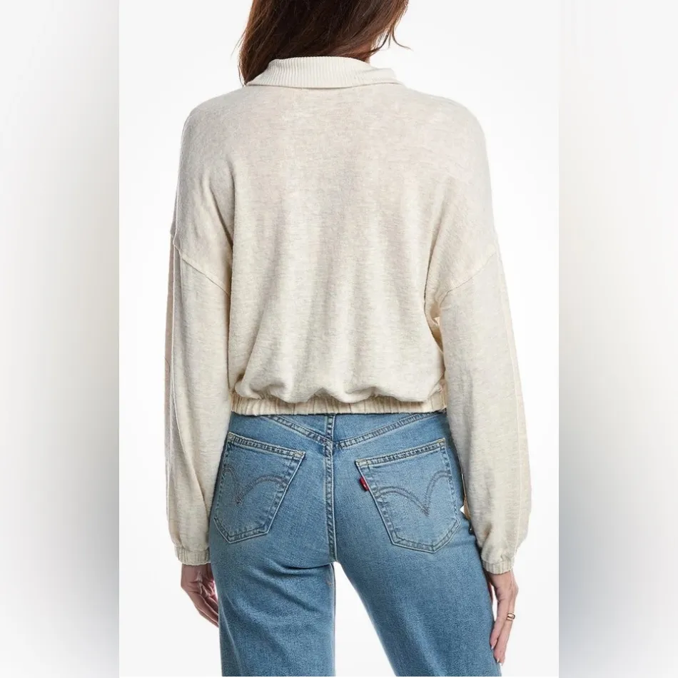 Project Social T Cream Ribbed Sweater - Image 2