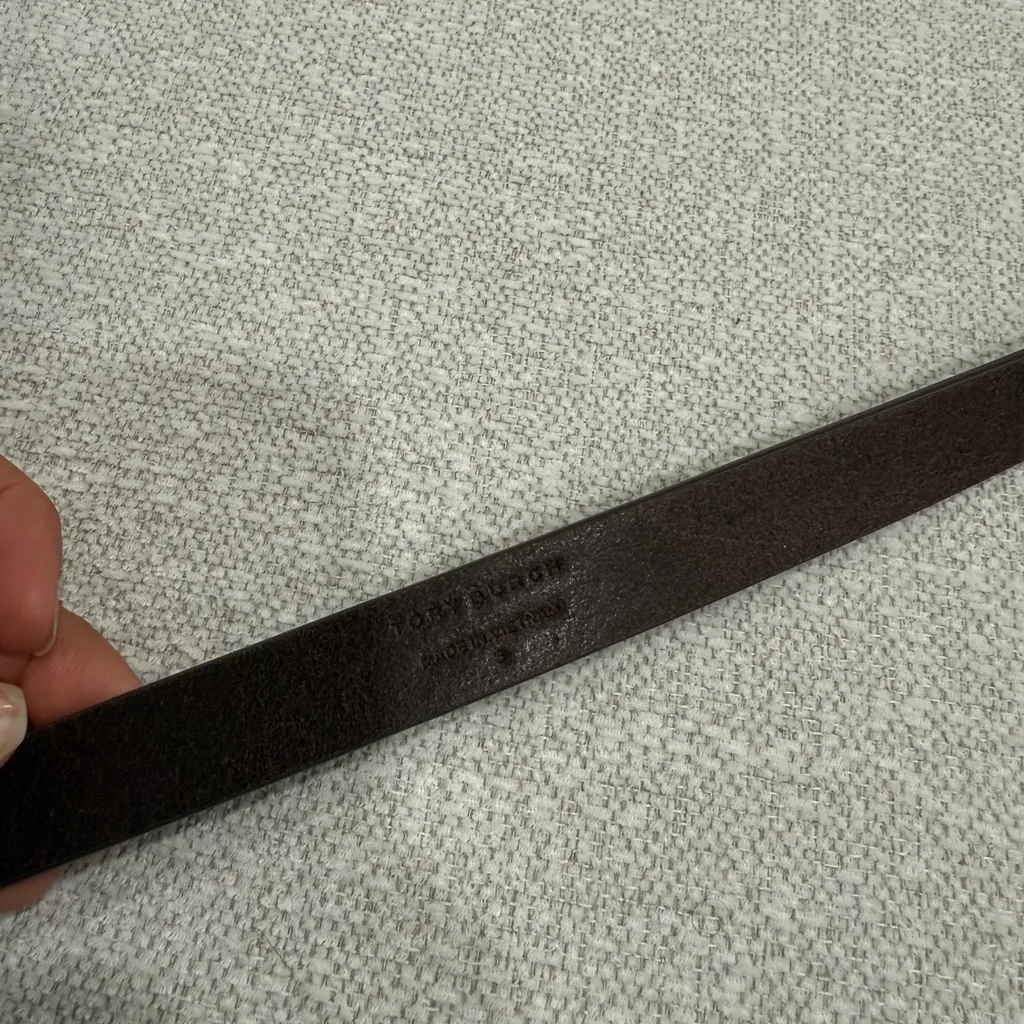 Tory Burch Large Pierced Buckle Belt - Image 5