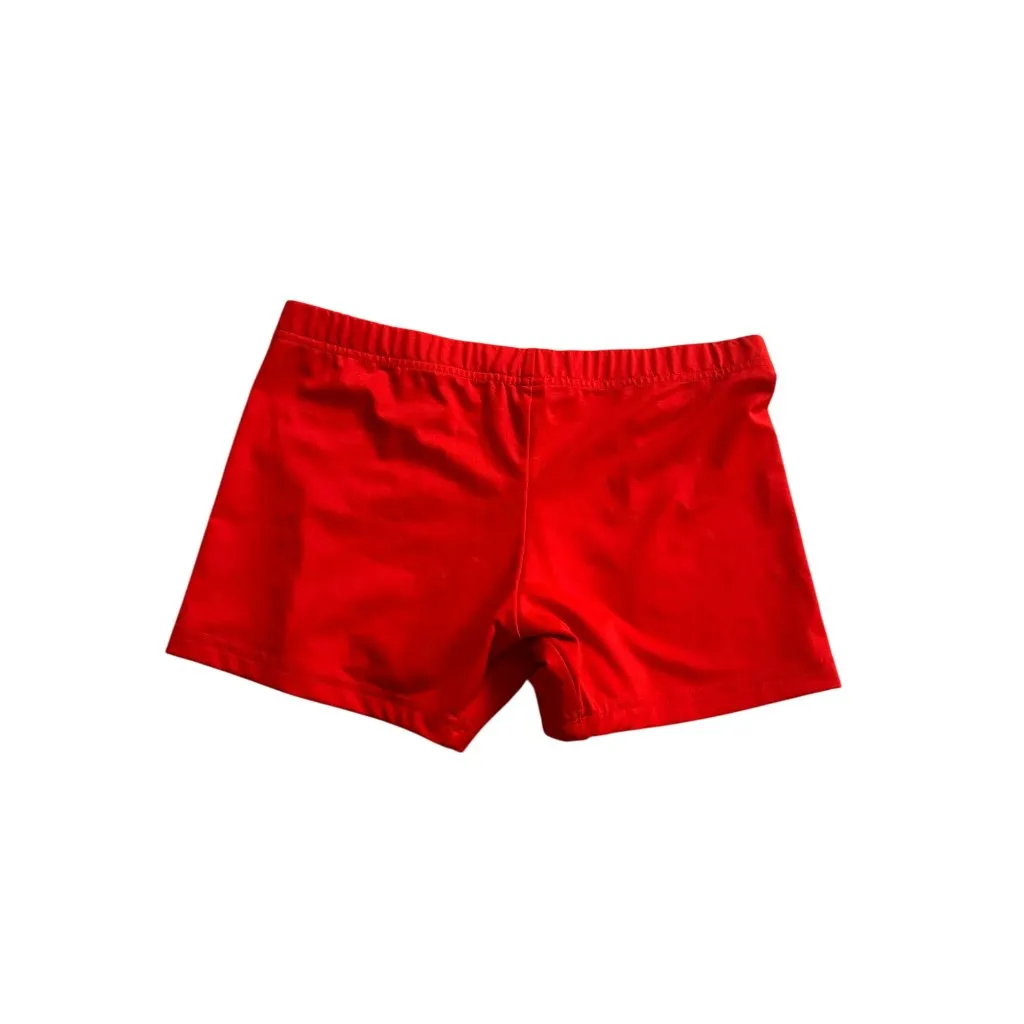 ADIDAS x Stella McCartney Orange Running Workout Shorts Size M Size M - Image 4