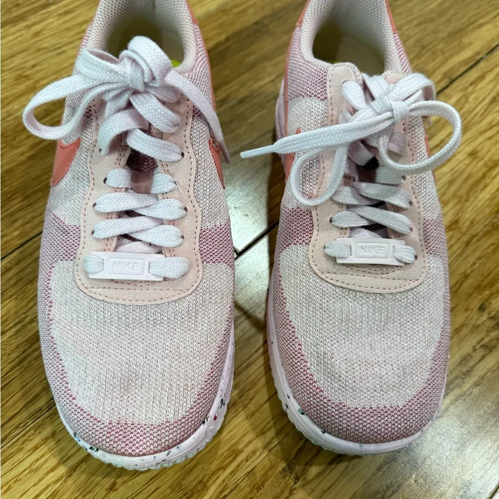 Like New - Nike Pink Sneakers Air Force 1 - Image 2