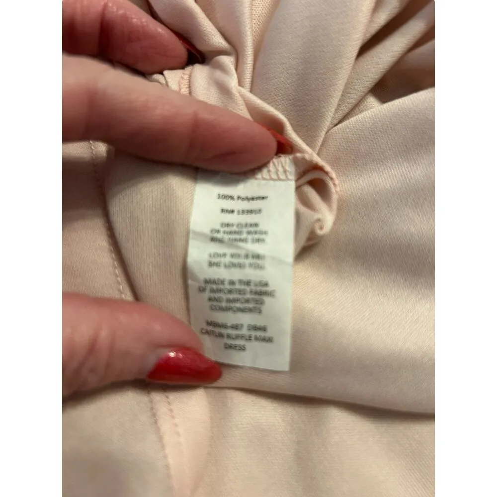 Show Me Your Mumu Blush Caitlyn Ruffle Dress - Size Small - Image 10