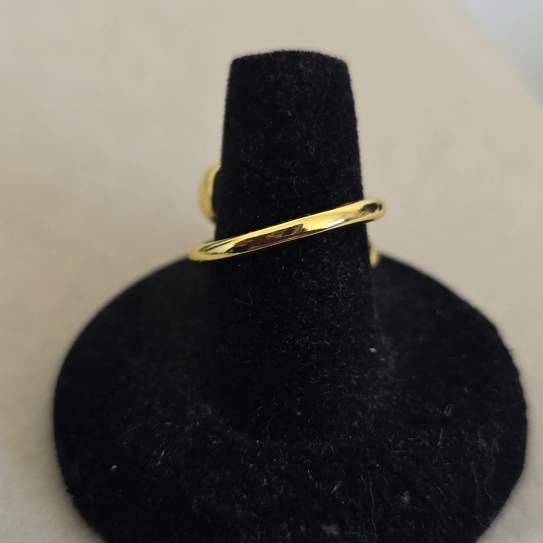 Gold Filled Bypass Teardrop Ring - Image 6