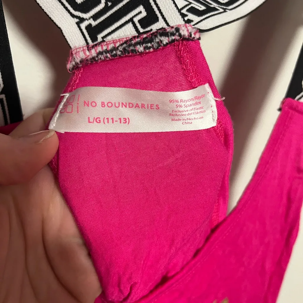 No Boundaries Pink 'Blessed' Tank Top - Image 2