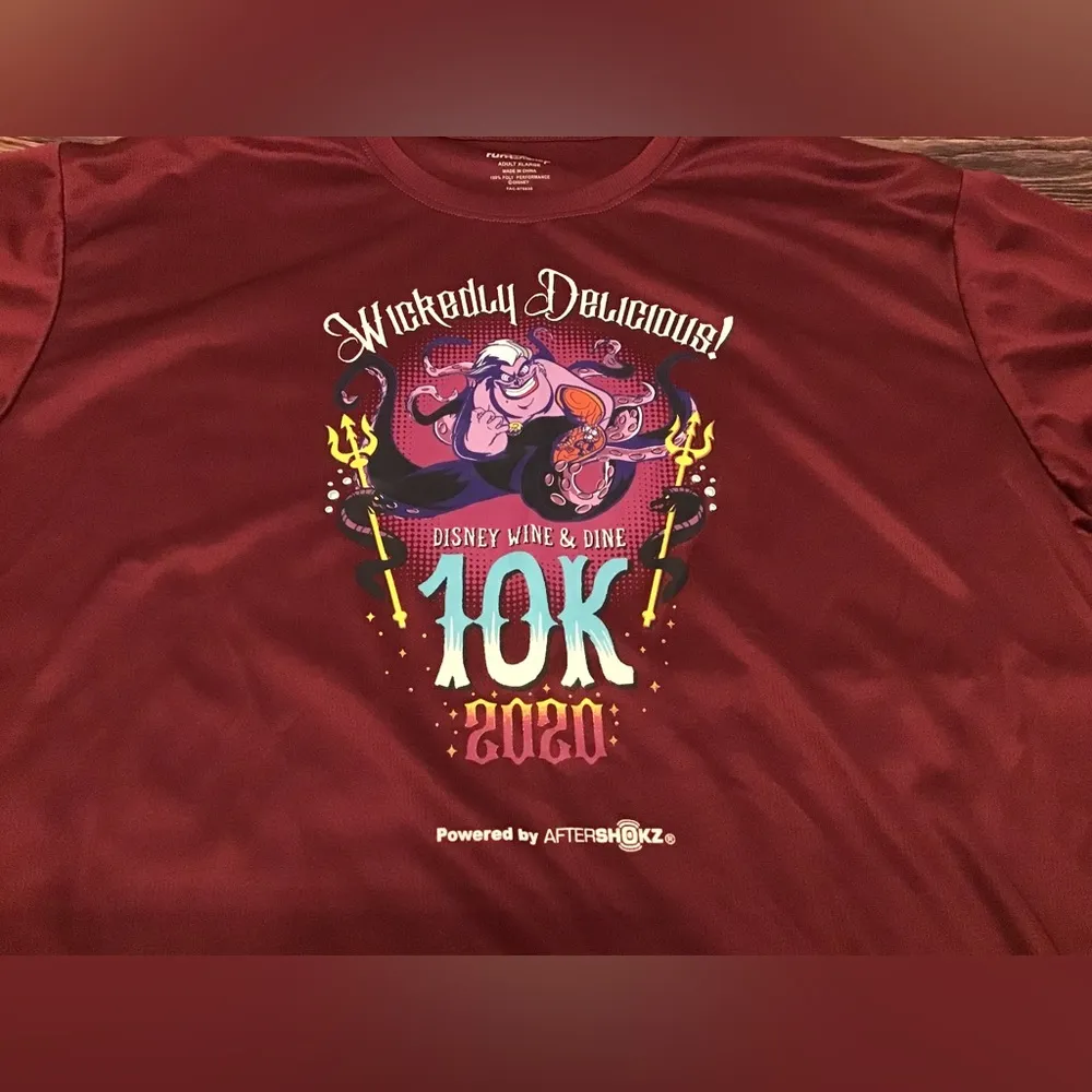 Run disney wickedly delicious wine & dine 10k long sleeve shirt 2020 size XL - Image 2