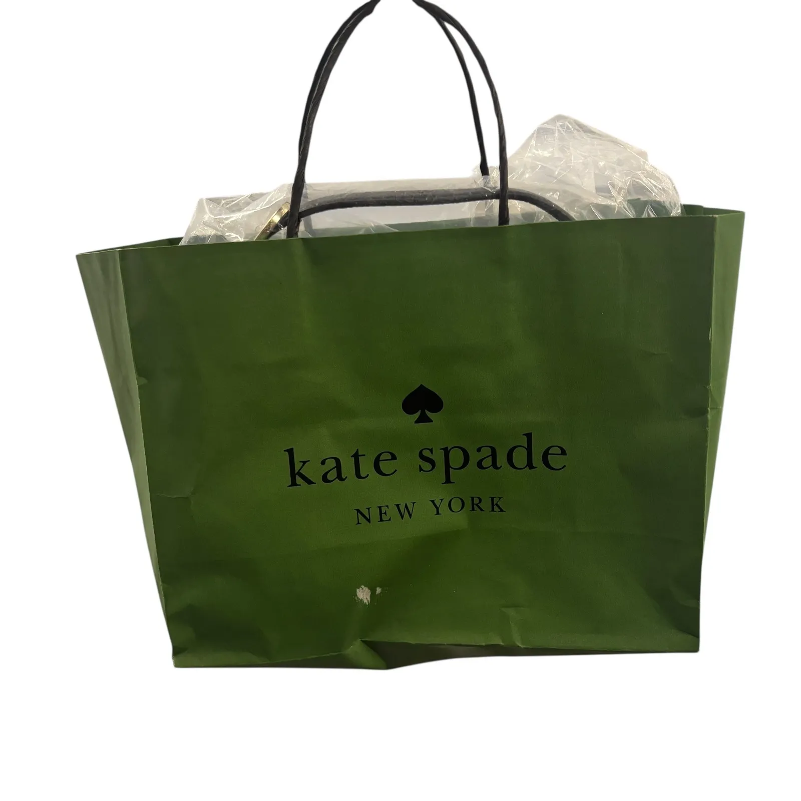 Kate Spade New York 454 KN426 Black Pebble Leather Mini Crossbody Handbag NEW - Image 12