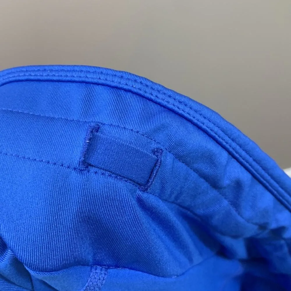 Fabletics Austyn Polka Dotted Run Blue Shorts - Image 5