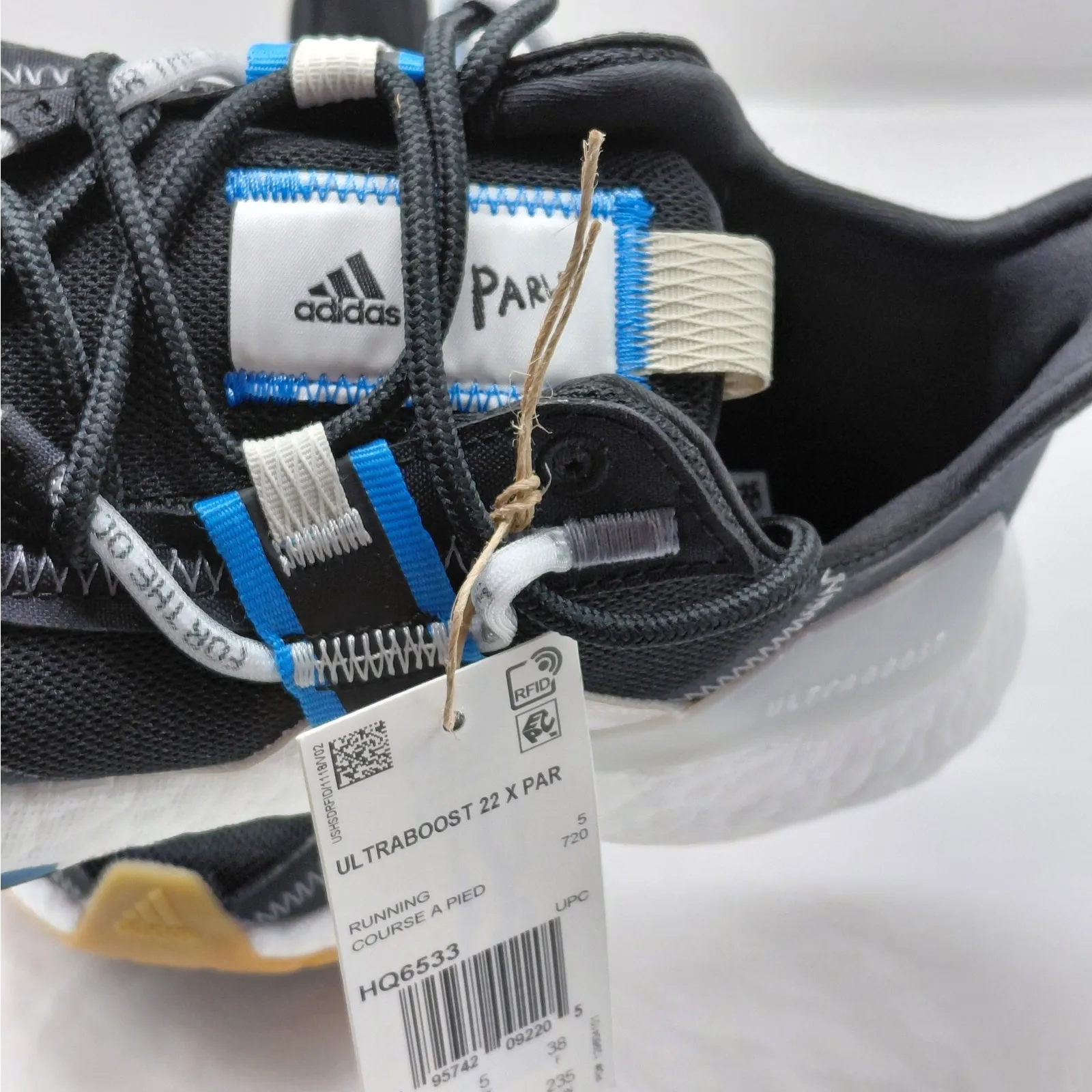 Adidas Ultraboost Parley 22 X Women's Running Shoes Sneakers 6.5 Athletic Casual - Image 9