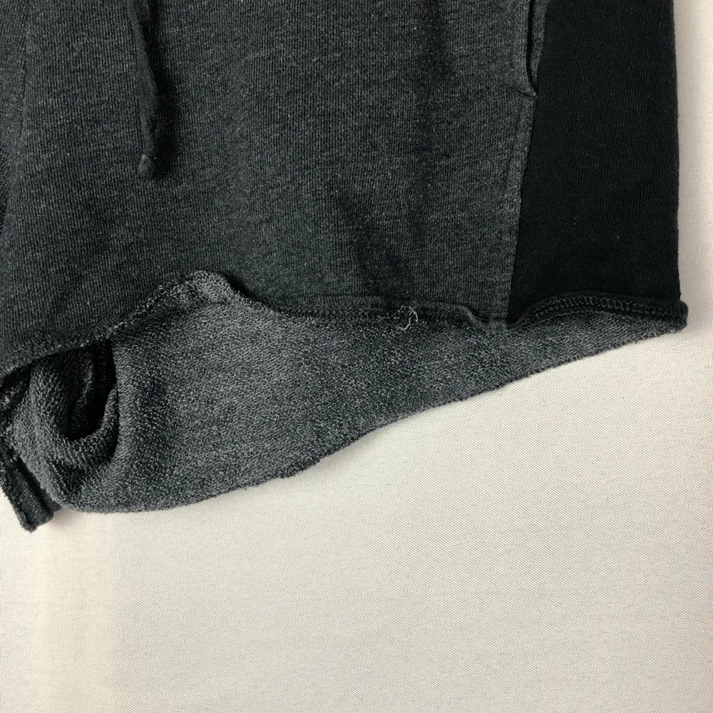 Fabletics Gray & Black Cotton Sweat Lounge Shorts M - Image 55