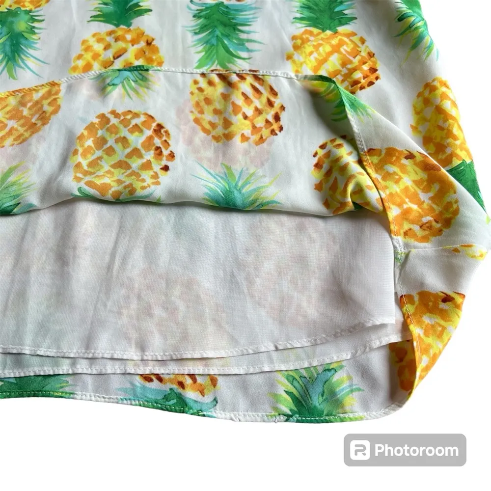 Finn & Grace  Pineapple Halter Top- Size Medium - Image 10