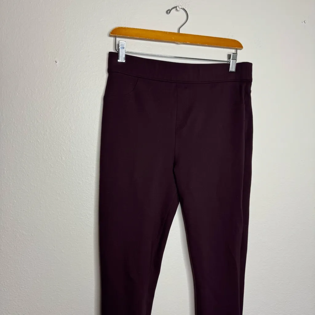 SPANX Brandywine‎ Women's Ankle Length Ponte Hem Slit Leggings - Image 3