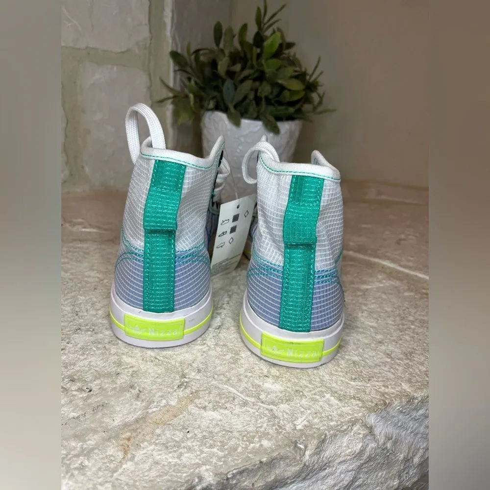 Adidas Nizza hi-top sneakers sz 4 - Image 3