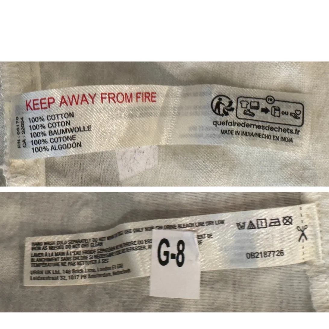 Free People Poppy Cotton Seersucker Midi Dress Size Small - Image 11