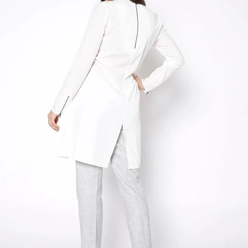 SUMMER Women's White Blouse - Image 2