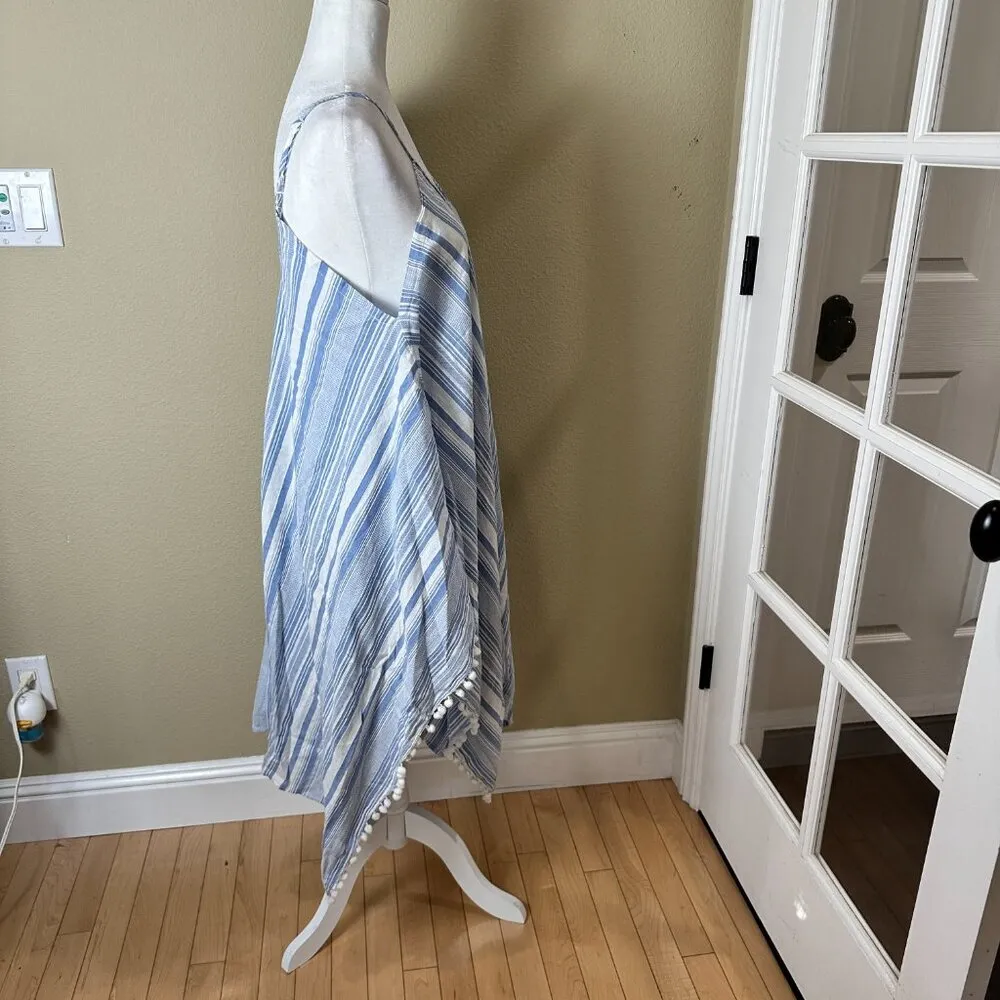 GOA Beachwear by Japna Coverup Beach Dress with Fringe - Image 10