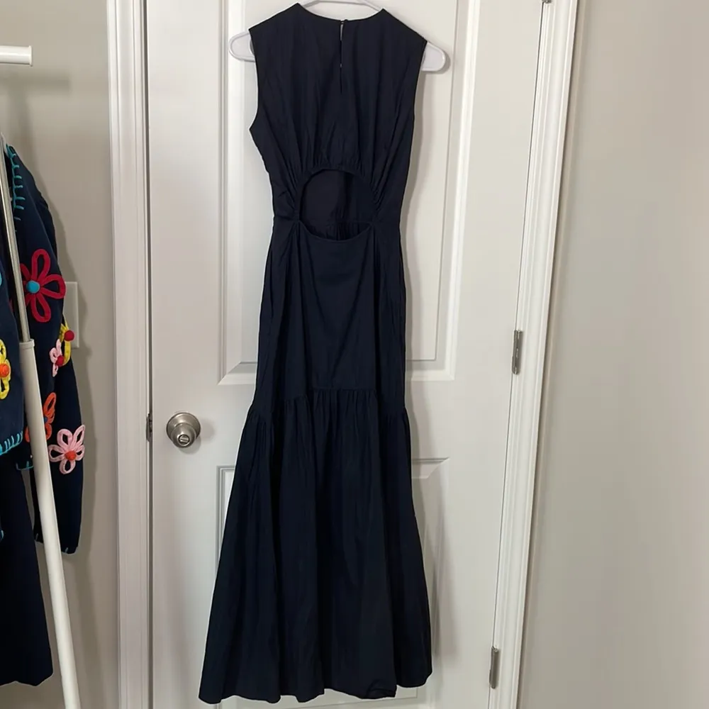 COS open back tiered midi dress - Image 8