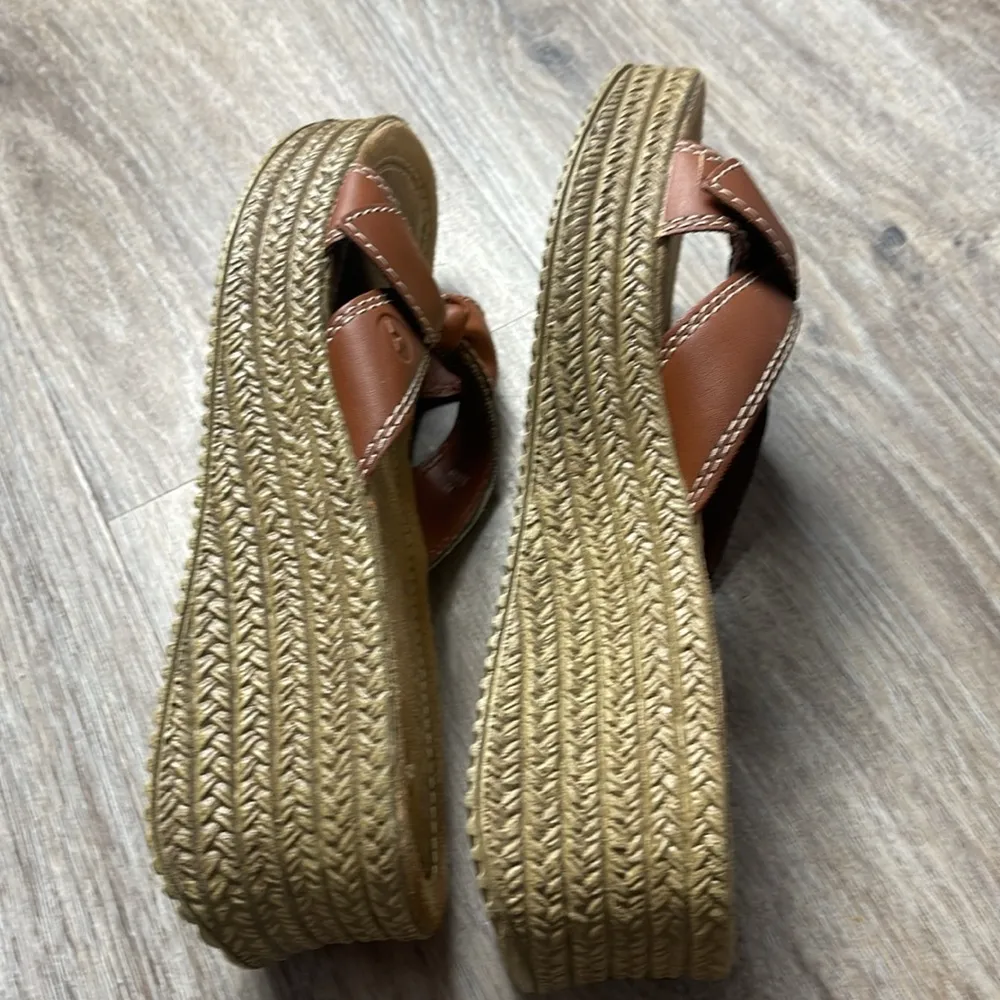 Airwalk Brown Wedge Sandals Size 8.5 - Image 13