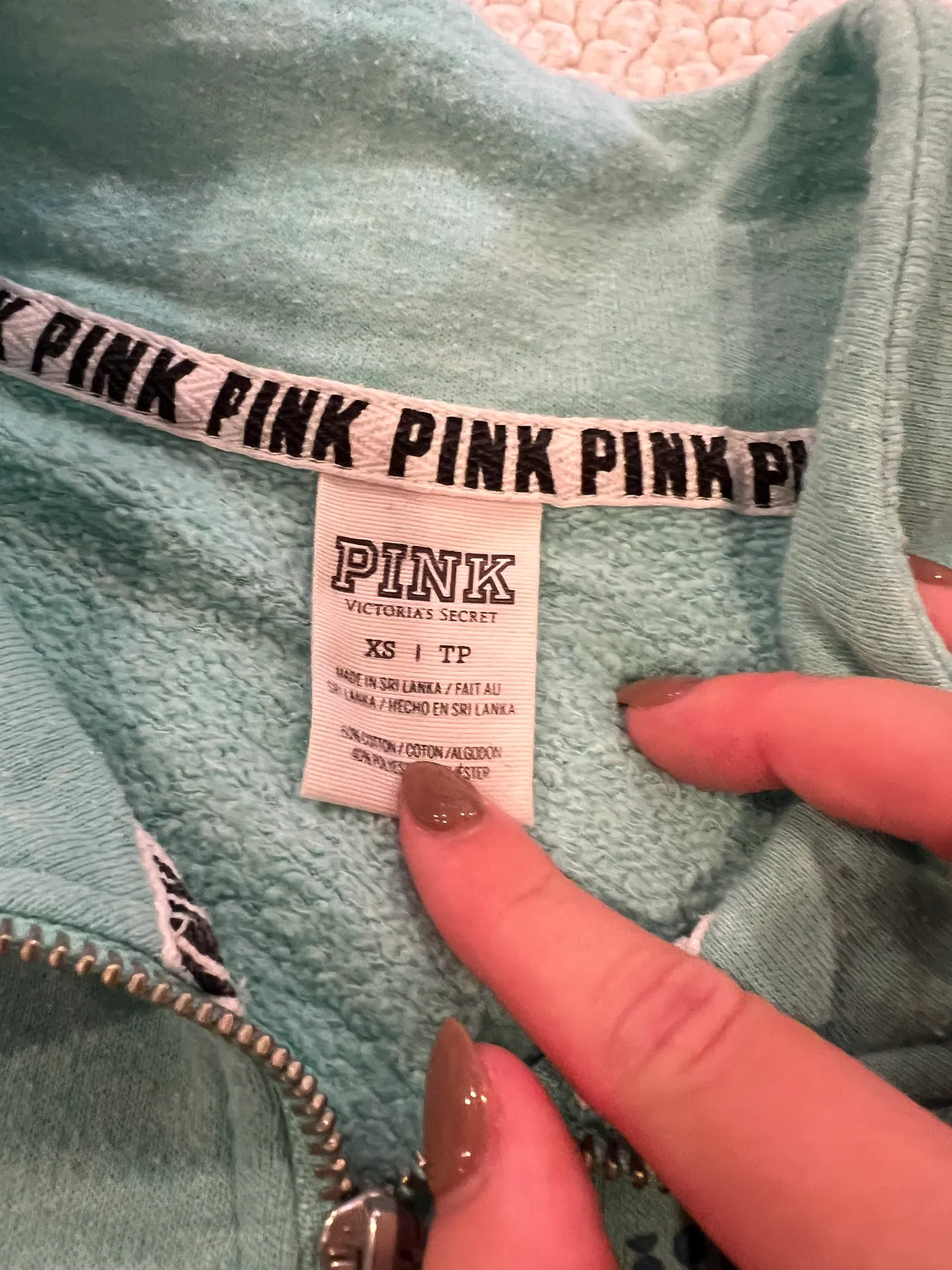 Victoria's Secret Half Zip - Image 3