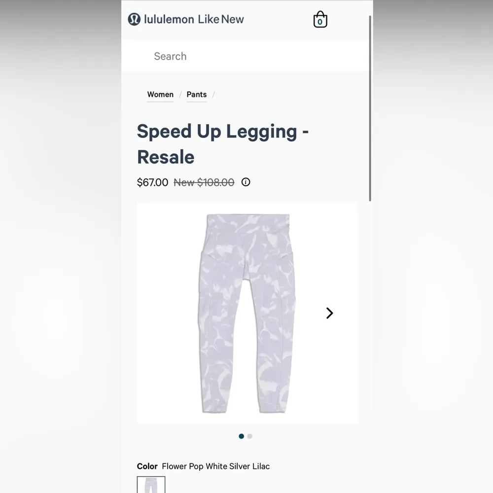 Lululemon Speed Up Legging size 2 - Image 6