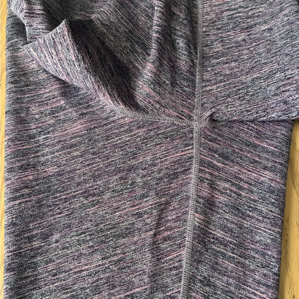 Tuff Athletics Women's Heathered Pink Leggings M - Image 10