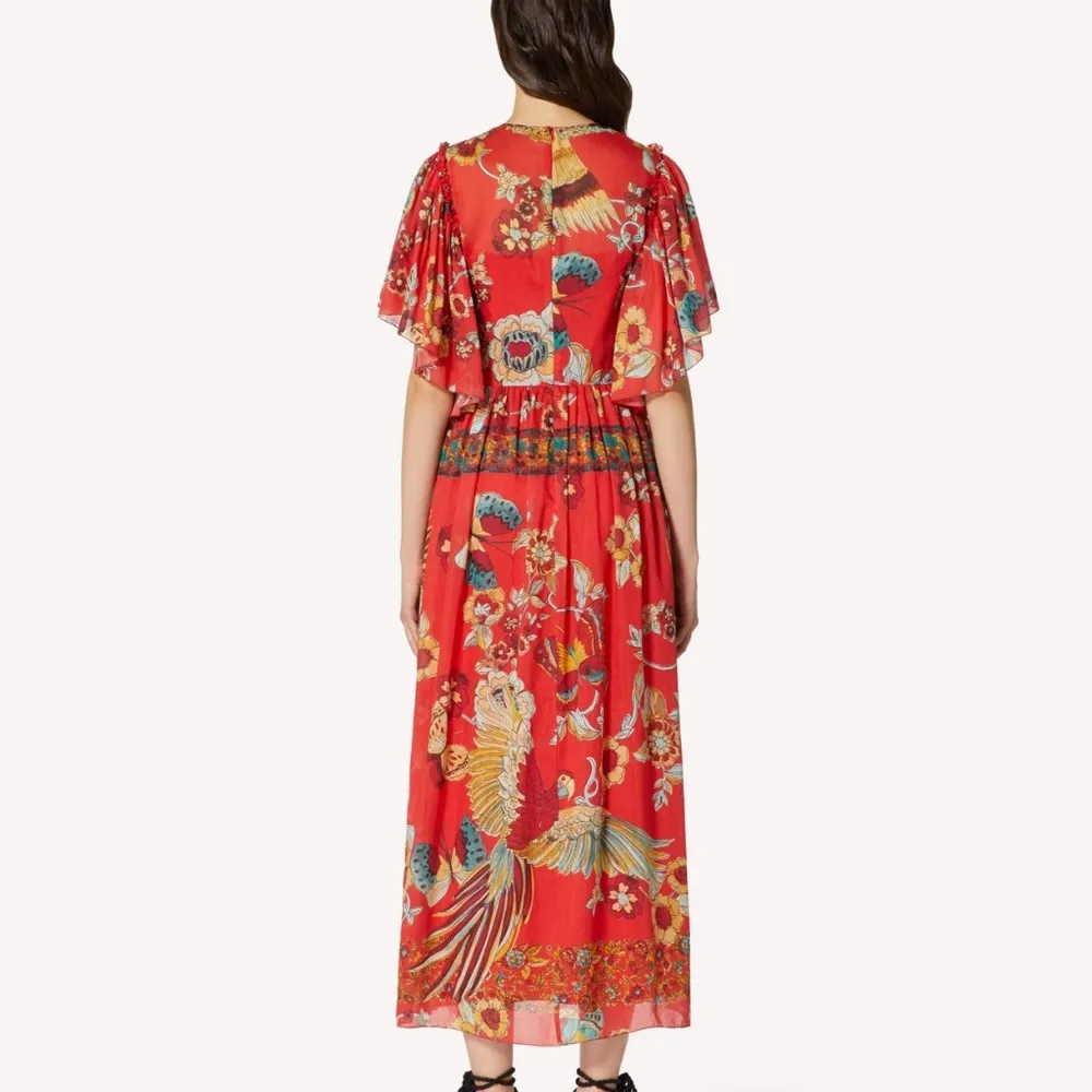 NWOT red Valentino  paradise of bird dress - Image 3
