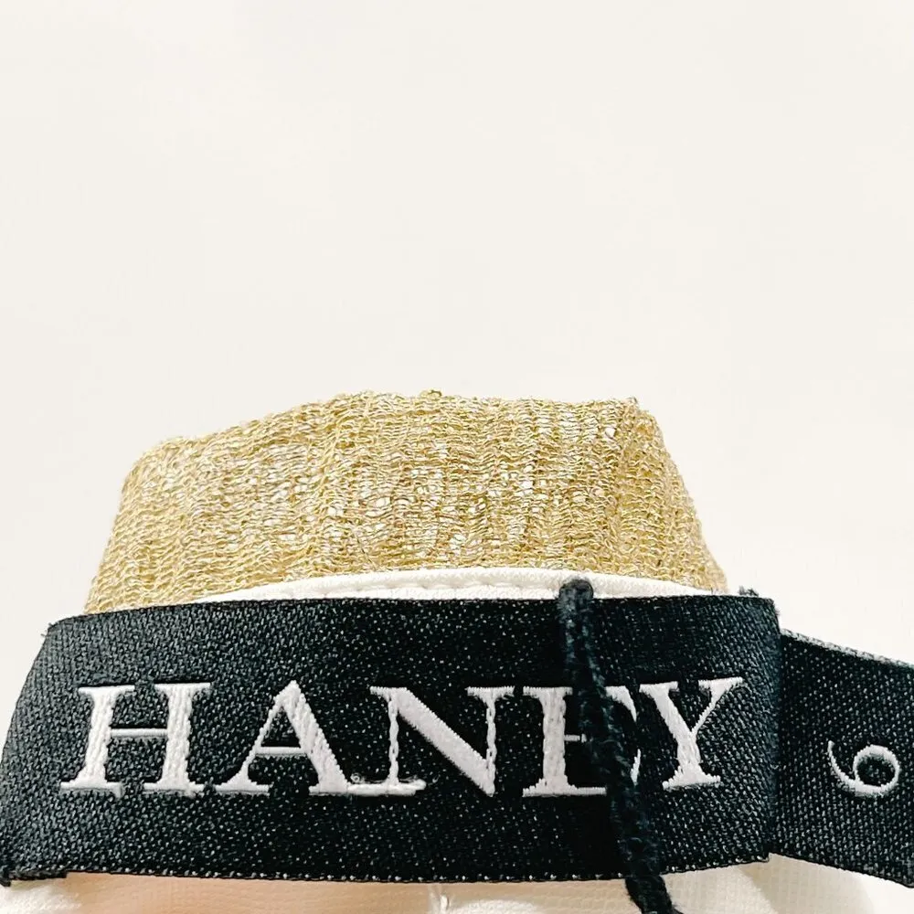 Haney Petra One Shoulder Metallic Gold Mesh Paneled Ponte Ivory Gown Maxi Dress - Image 11