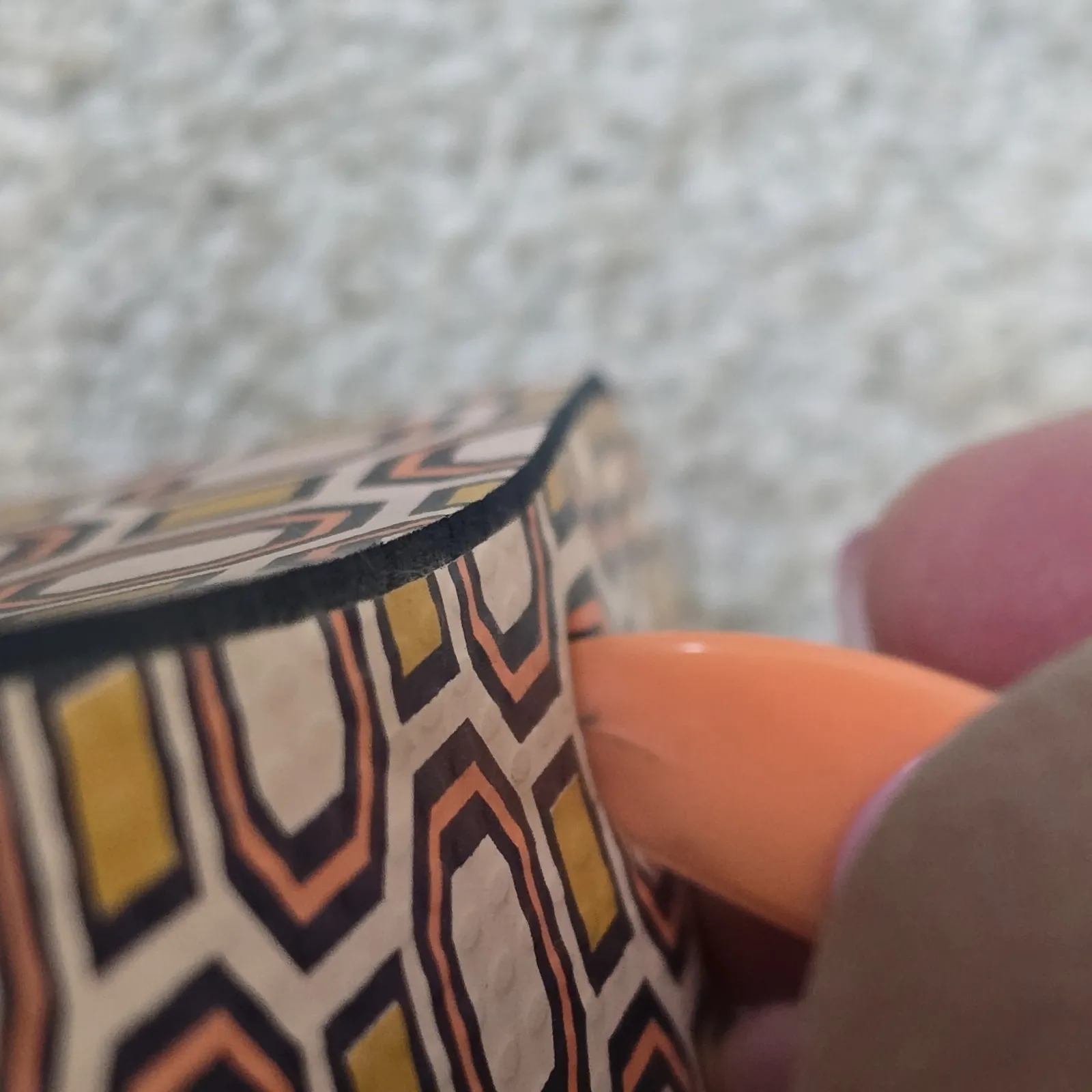 Tory Burch Cutout Curved Wedge Flip Flops Fresh Melon Ballet Pink Octagon Used‎ - Image 10