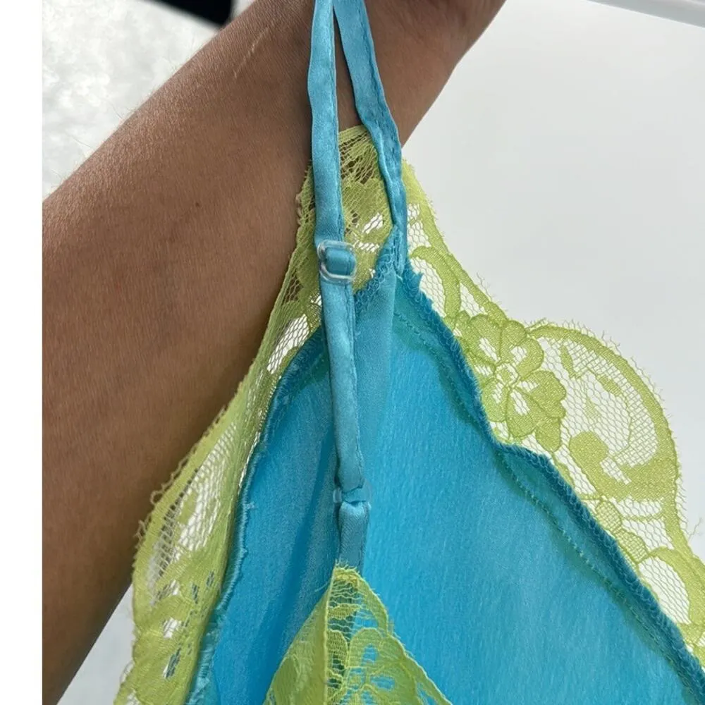 Vintage cami adjustable straps Y2K feminine 90s no doubt festival date night Size XL - Image 6