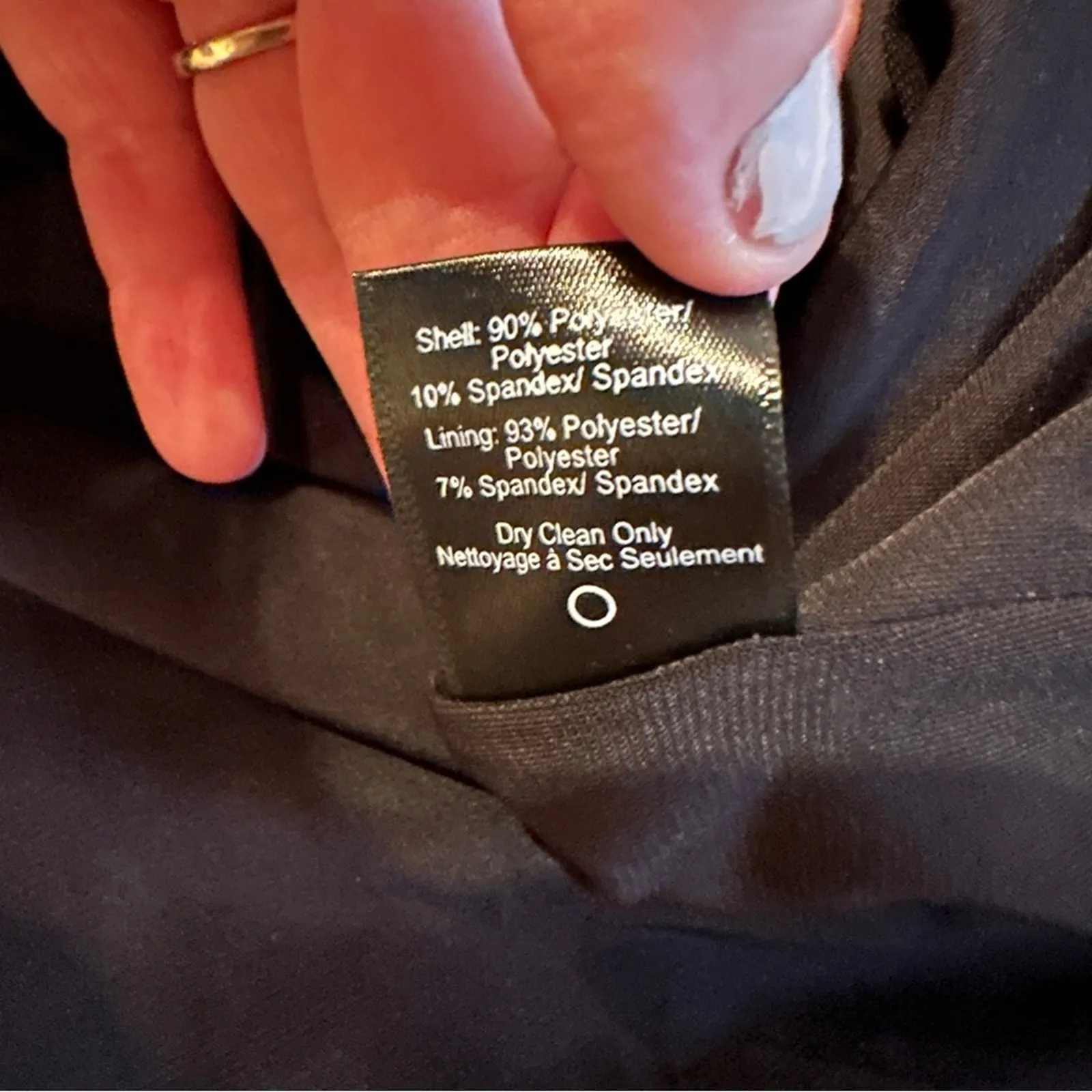 Dress The Population Gwen Black Strappy Floral‎ Lace Sleeveless Midi Dress Sz M - Image 7