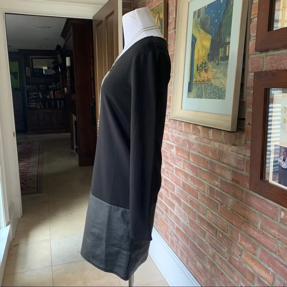 New Banana Republic Faux Leather Dress 2 - Image 4