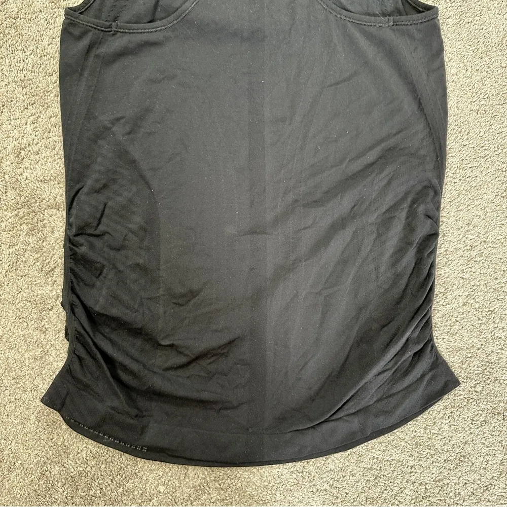 Athleta Women’s Speedlight Seamless Tank Top Sleeveless in Black L - Image 7