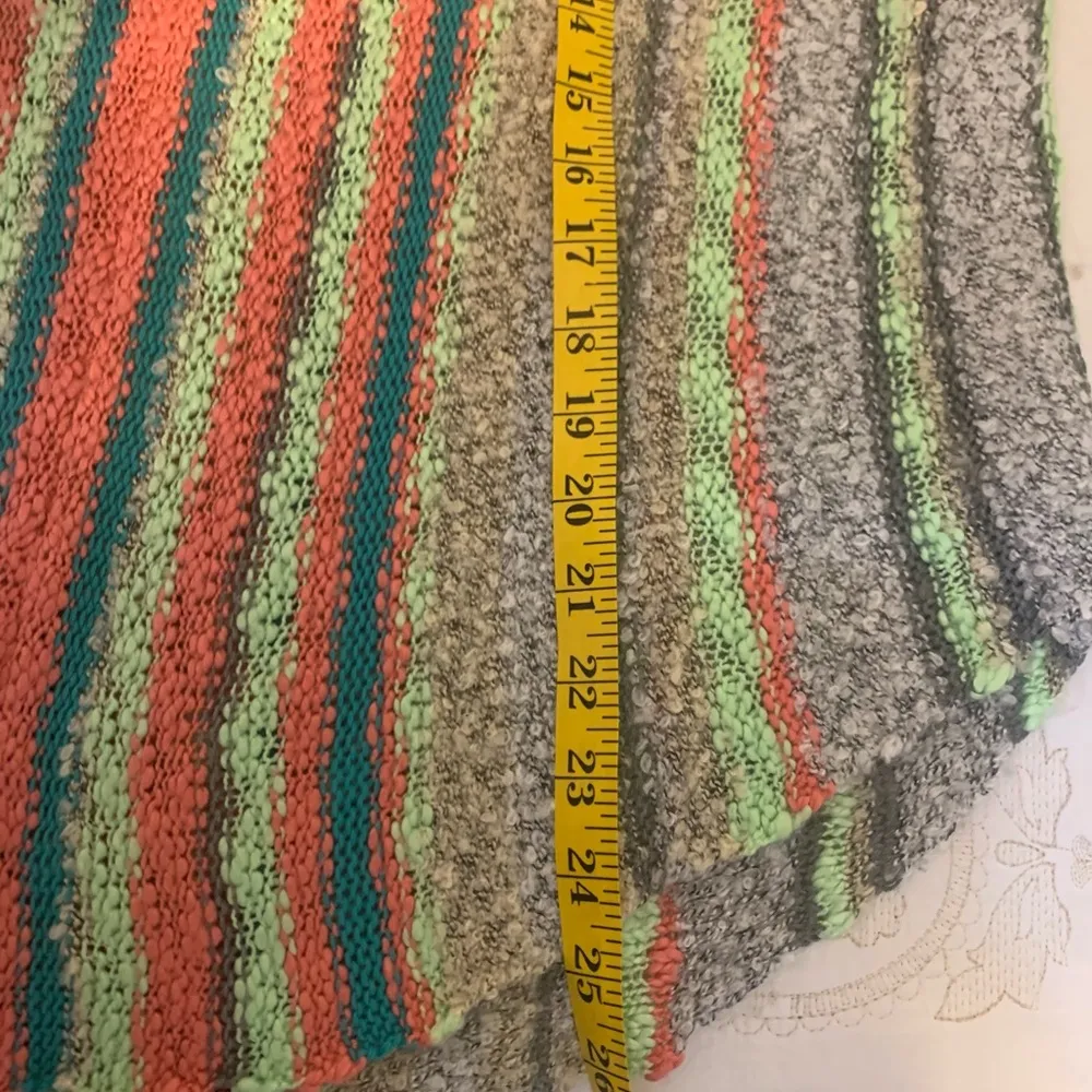 Lovestitch Riviera Striped Sweater Hoodie Ladies M/L Cozy - Image 9